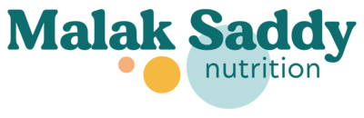 Malak Saddy Nutrition Color Logo