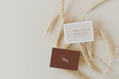 Breanna Wright Branding design for a woman owned business