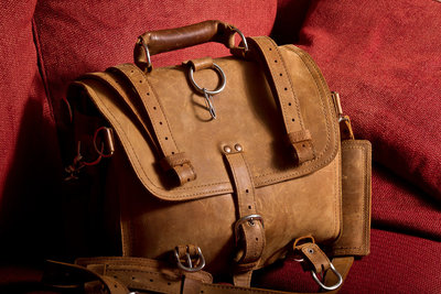 David Castillo of Expose The Heart Photography his Saddleback Leather Briefcase