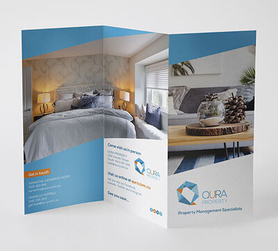 Qura Property Trifold by The Brand Advisory