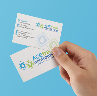 ACE Trades Business Card by The Brand Advisory
