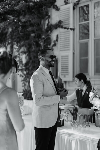 guest at destination wedding in Malta