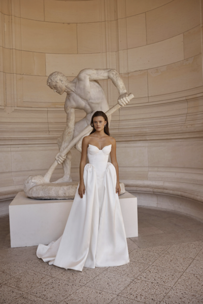 Alon Livné bridal gowns in Denver. Exclusive in the Rocky Mountain region. Book an appointment to shop Denvers luxe selection of wedding gowns at Mimi's Couture Bridal at Little White Dress.