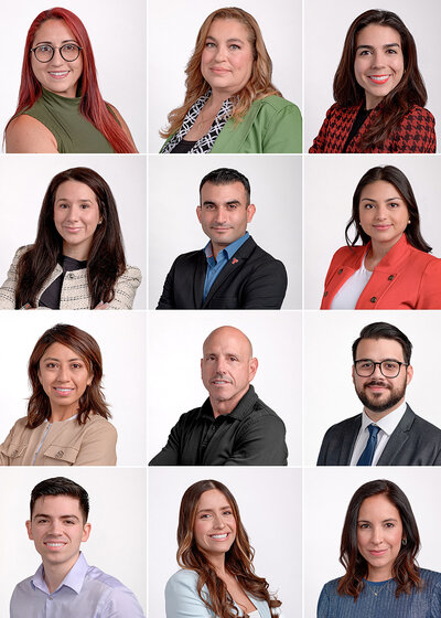 Headshot of  Female Realtor in Fort Lauderdale taken by professional photographer, Ivan Apfel