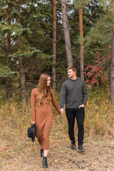Fall Couple Moose Jaw-30