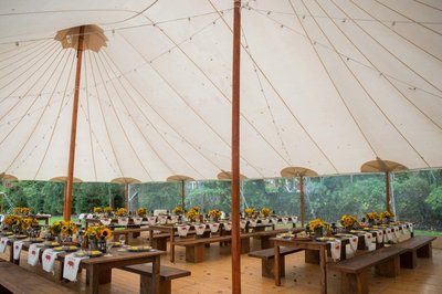 CT Wedding Rehearsal Dinner in a Sperry Tent
