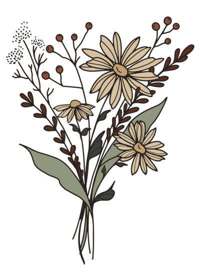 Graphic Image, an image of wild flowers