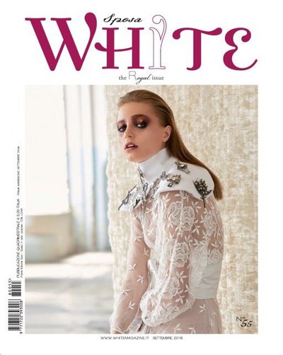 white sposa magazine press cover elisa mocci