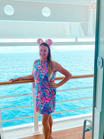 Megan on a Disney Cruise
