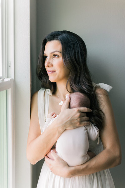 in-home newborn session by Orlando lifestyle photographers