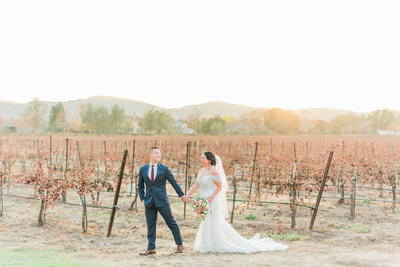 Carmel Valley Vineyard Wedding
