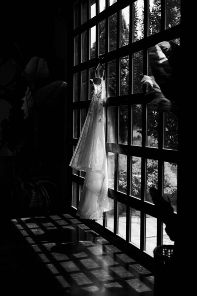 bridal gown detail photo