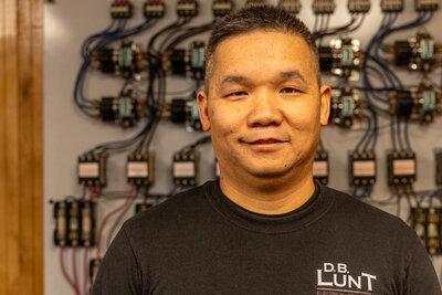 Electrician at D.B. Lunt Electrical Contractors head shot
