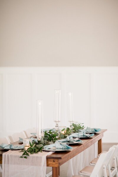 Reception table details by Knoxville Wedding Photographer, Amanda May Photos