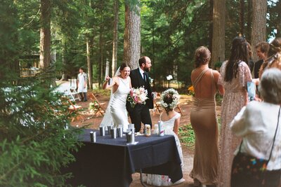 Admire the Adirondacks' scenic allure in luxury wedding photography, where every frame echoes the sophistication of natural charm.