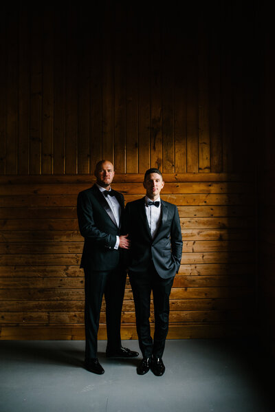 Gay couple get married in the Hudson Valley