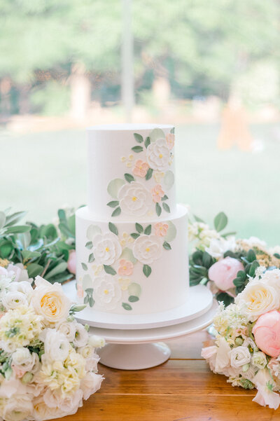 Connecticut wedding cake