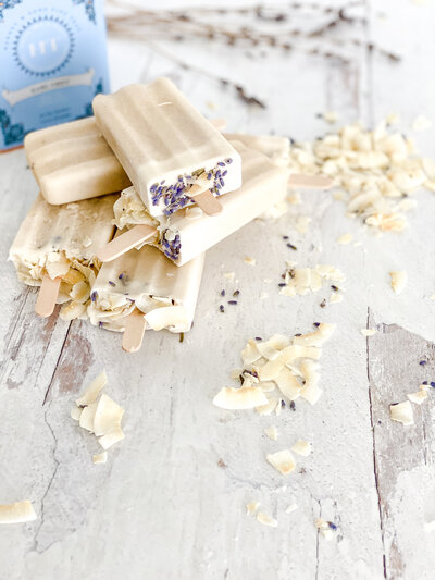 It's too hot to enjoy earl grey tea with lavender and coconut during Houston's summers. These popsicles are refreshing, and dreamy!