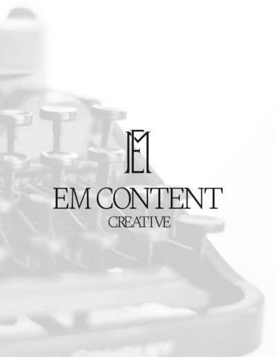 Logo design for EM Content Creative