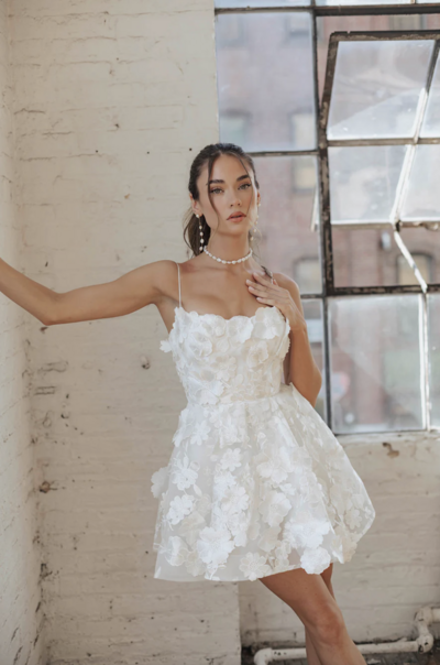 Bridal Minis, Little White Dresses, Short Wedding Dresses, Short Dresses for Weddings. | Untamed Petals 