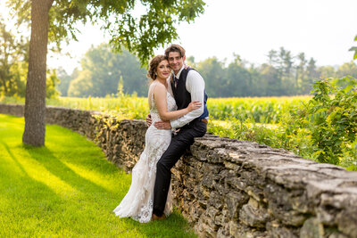 Mayowood Stone Barn weddings are some of our favorites, from the hillside golden hour to the quaint and cozy wedding ceremony under the tree.