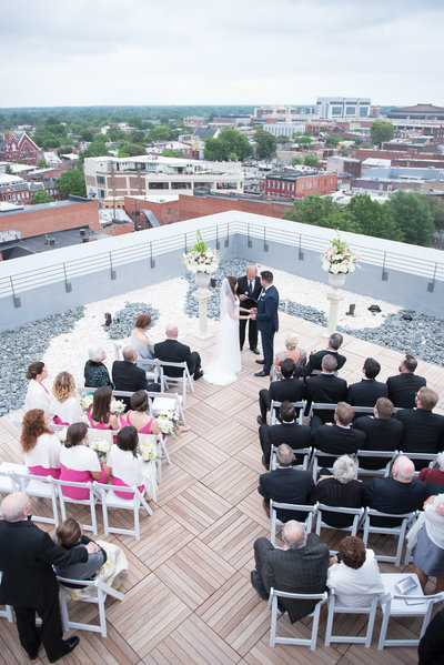 Quirk Roof top Wedding