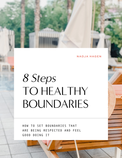Free checklist 8 Steps to Healthy Boundaries