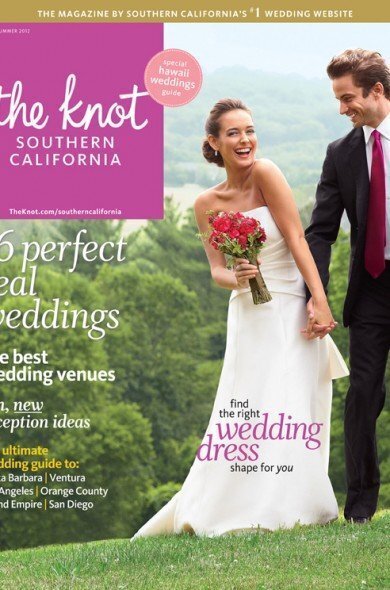 modern luxury wedding magazine cover