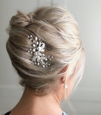 Photo of bridal hair accessories