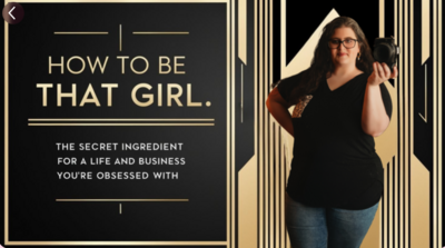 how to be that girl masterclass