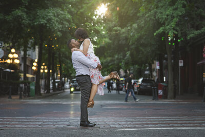 Engagement Photos in Vancouver