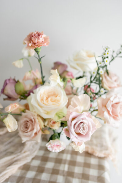 Blush Valentine's Day Flowers -61