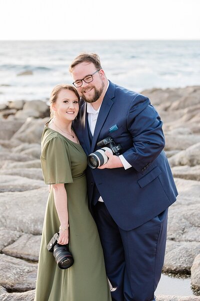 Husband and wife photographers in Monterey, ca