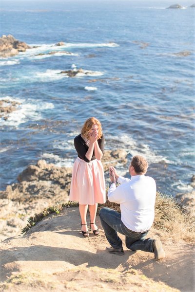 Bid Sur Proposal Photographer | Laura and Rachel Photography
