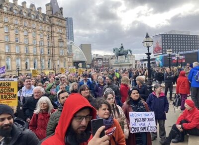 illegal migration bill protest
