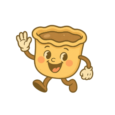 Happy Traills Butter Tart Logo - homemade butter tarts in Ontario. Online ordering, pick up and delivery. 