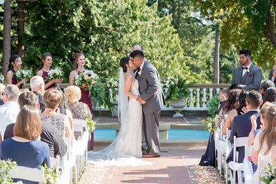 Wedding Ceremony at the Lairmont Manor in Bellingham
