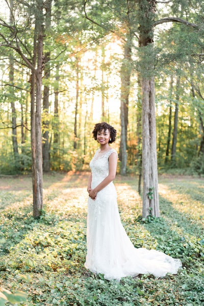 Bride at Seven Springs