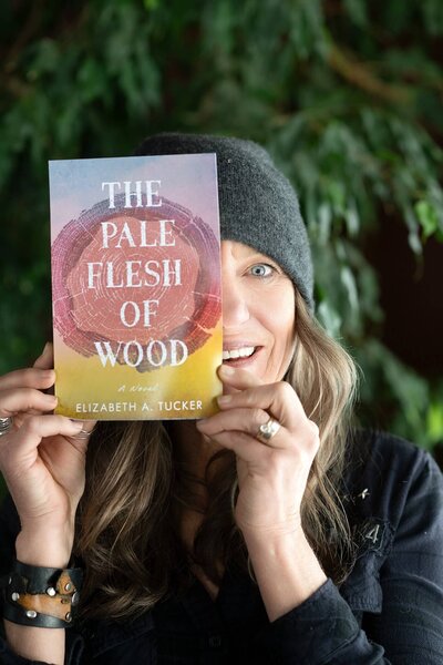 Truckee Book author branding session for her book cover