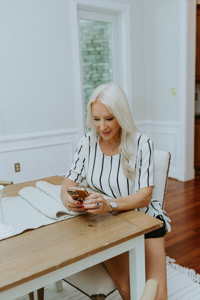 Maryland real estate broker, Kelly Schuit, celebrates home sale