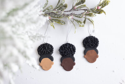 Culturally Inspired Ornaments for the African American Woman