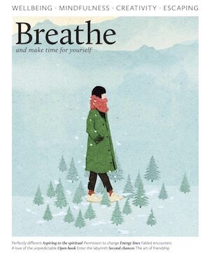 Breathe magazine cover press coverage Puja McClymont