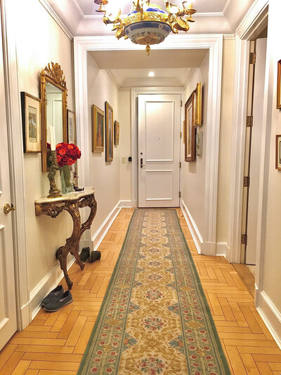 Pile Aubusson carpets New York City Private Residence