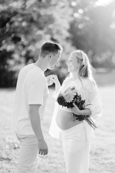 Lotje & Stef - Laura de Roeck Photography-53-zw Zwangerschapsshoot Pregnancy Shoot
