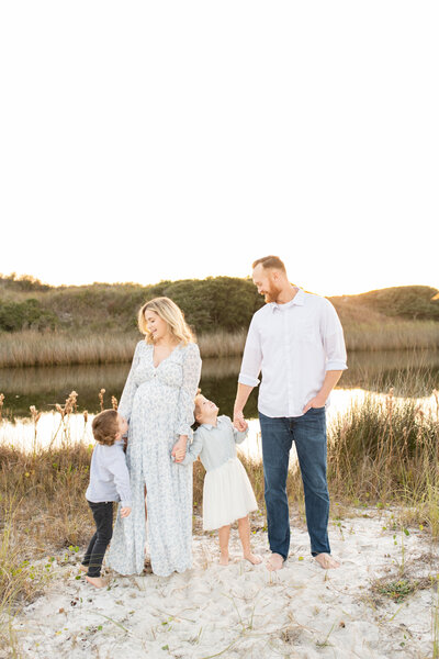 Family Photos on Pensacola Beach FL