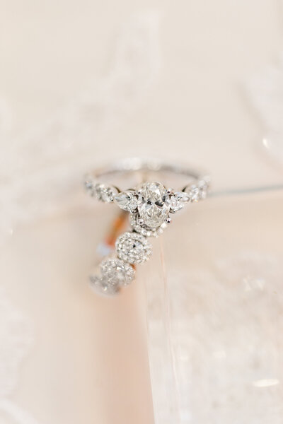 wedding ring detail photo