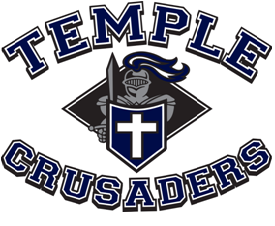 Temple Christian School Temple Crusaders Logo