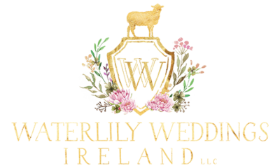 Ireland & US Wedding Coordinator, Gold Waterlily Weddings Logo