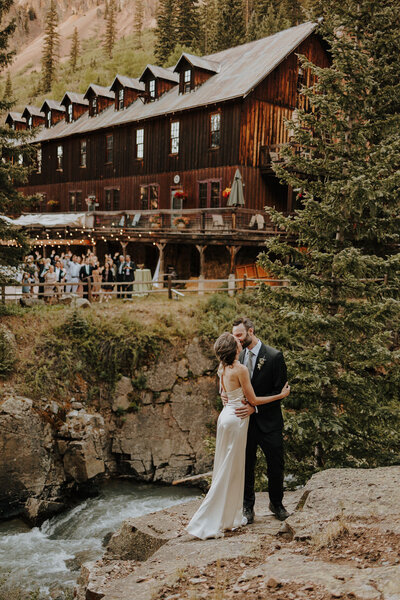 Wedding at Eureka Lodge in Silverton Colorado