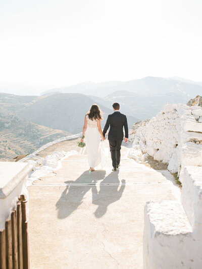 Folegandros wedding  Greece